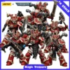 JOYTOY 1/18 Warhammer 40K World Eaters Khorne Berzerker 7PCS Anime Model Action Figure