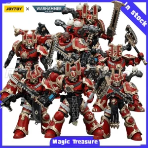 【MT】JOYTOY 1/18 Action Figure Warhammer 40K World Eaters Khorne Berzerker 7PCS Anime Toys Model