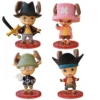 11cm 8Style Anime One Piece Tony Chopper Cos Luffy Saber Action Figure