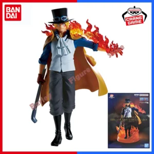 In Stock Bandai Banpresto Original Anime Figure One Piece THE Departure LOGIA SABO Action Figure PVC Model Collection Toys Gifts