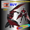 Kaiyodo Revoltech Yamaguchi Batman Beyond the Future Anime Figurine Ko with Collectible Figure