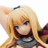 Defeated Female Knight Valerie Anime Action Character Peripheral Girl Model Japanese Collectible Figure