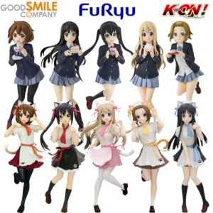 Good Smile Genuine POP UP PARADE FuRyu K-ON! Anime Figure Mio Akiyama Kotobuki Tsumugi Yui Hirasawa Action Figure Toys Gift