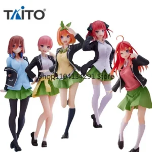 TAITO Original The Quintessential Quintuplets Nakano Ichika Yotsuba Renewal Anime Action Figures Toys For Boys Girls Kids Gift