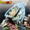 23cm Dragon Ball Broly Vs Gogeta PVC Statue Dolls Decoration Collectible Figure