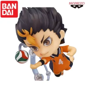 In Stock Bandai Original Banpresto Gsc Haikyuu!! Yu Nishinoya Action Figure Model Doll Brand New Boxed Garage Ornaments