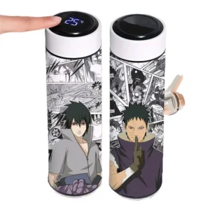 Naruto Uzumaki Naruto Hatake Kakashi Uchiha Itachi student smart thermos cup large capacity stainless steel drinking cup Gift