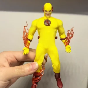 Original Reverse Flash Zoom 6 Inches Movie Action Figure Model Kids Toys Collectible Ornaments Boys New Year Gifts