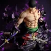 25cm One Piece Zoro Figures Sky Painting Roronoa Anime Action Figure