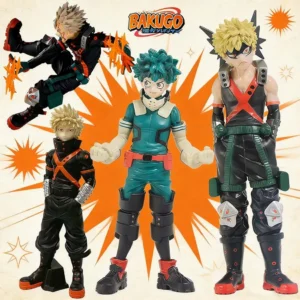 In Stock New Anime My Hero Academia Midoriya Izuku Bakugou Katsuki Ochaco Uraraka Anime Figure Toys for Kids Christmas Gift