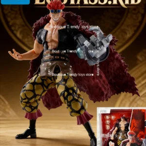 In Stock Bandai Original S H Figuarts One Piece Eustass Kid Action Figure Model Doll Brand  Anime Characters Garage