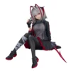 Anime Game W Armed Beautiful Girls Manga W Sitting Collectible Figure