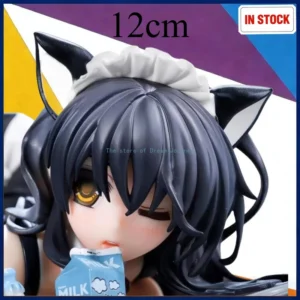In stock genuine original high quality Milk Cat 6/1 figure 2D animation model desktop case ornament gift
