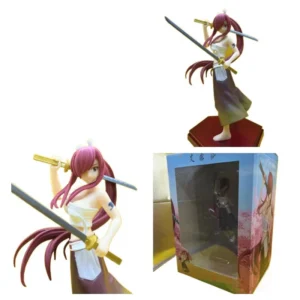 17CM Fairy Tail Final Chapter Erza Demon Sword Red Sakura Figure GSC POP PUP Movable Model Collection Gift