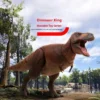 PNSO Dinosaur King Action Series Tyrannosaurus Rex Cameron Poseable with Collectible Figure