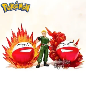 3-10.5cm Anime Figure Electrode And Voltorb Action Figures Pvc Collection Model Toys for Children Gifts