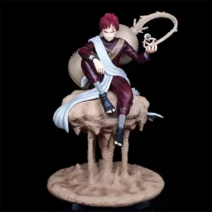 22CM Anime Gaara Battle Ver. PVC Action Figure Statue Collection Model Figurine Kids Toys Doll Gifts
