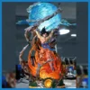 25cm Dragon Ball Figures Spirit Bomb Sou Goku Super Saiya PVC Statue Collectible Figure