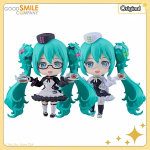 In Stock Original GSC Nendoron 2775-a/b Piapro Hatsune Miku Autumn A Prize/Final Grand Prize Glasses×Cafe/Special Color Version