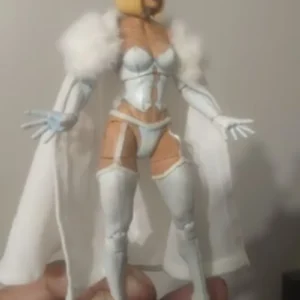 1/12 Soldier Female White Cloak Cape with collar for 6'' shf tbl Figma(only cape)