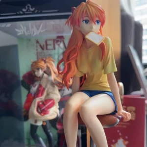 In Stock Animeneon Genesis Evangelion Action Figure Model Asuka Langley Soryu Desktop Decor  Dolls Figures Collect Toy Gift