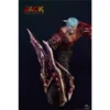 BY-ART 1/12 Scale Resident Evil Major JACK Science Fiction Movie Character Mobile Action Figure
