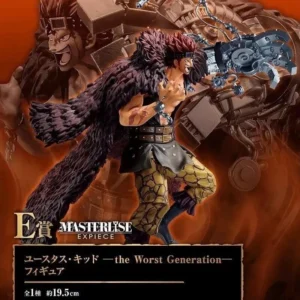 Bandai One Piece D Kidd Wano Country Captain Ichiban Kuji Figure PVC Material Anime Fans Display Decoration Official Collectible