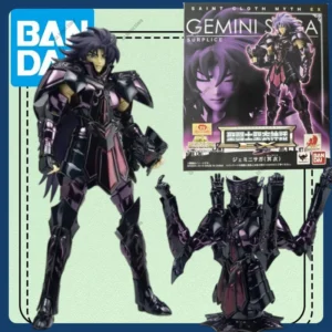 Bandai 100% Original Saint Seiya Cloth Myth EX Gemini Saga/Saga Surplice Action Figure Toy Collectible Gift
