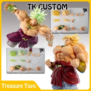 In Stock TK CUSTOM Dragon Ball Super Saiyan Broly Head Accessories Head Sculpt Anime Action Figure Figurine Toys Gifts