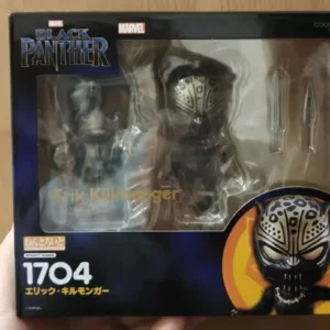 Japanese Version GSC Nendoroid 1704 Black Panther Leopard Eric Q Version Movable Figure