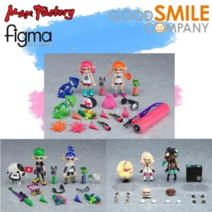 In Stock Genuine GSC Max Factory Figma Splatoon Girl Boy Figure Anime Action Model Toy