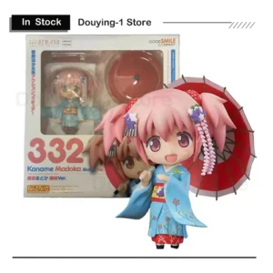 In Stock GSC Kaname Madoka Maiko Ver. 332 Action Figures Anime Model Toys Gift