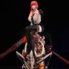 Hhs 46cm Anime Chainsaw Man Makima PVC Statue Model Collectible Figure