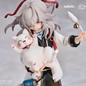 In Stock Original RIBOSE RISE UP Series Honkai: Star Rail Jing Yuan Tiny Cat Series Figure Collection Model