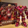 ZD Avengers Iron Man MK44 Hulkbuster LED 1/10 36cm Tony Stark Anniversary Action Figure
