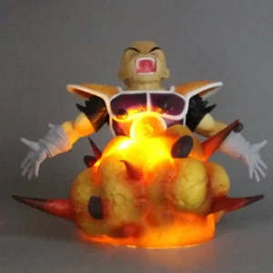 Cartoon Anime Dragon Ball Figures Explosion Luminous Krillin Statue Figures Collection Gk Pvc Action Figures Decora Toy Gift