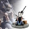 Anime Narudo GK Momochi Zabuza Statue Model PVC Scene Decoration Christmas Collectible Figure