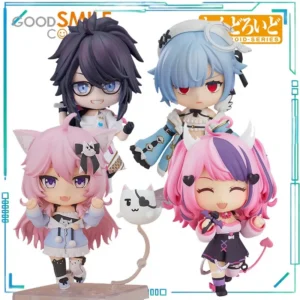 GSC Genuine NENDOROID-SERIES Hololive VShojo 2252 Kson，Nyatasha Nyanners，Ironmouse Finished Product Movable Model Collection