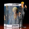27cm One Piece Vinsmoke Sanji Smoking Insert Grandista PVC Model Dolls Kids Action Figure