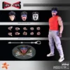 Ezco Teenage Mutant Ninja Turtles Casey Jones Anime Model Hobby Collectible Action Figure