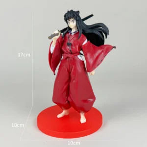 Anime Inuyasha Figure 18cm Pvc Action Figure Model Toys Collectible Model Toy Gift Ornaments Decoration Sculpture Anime Figures