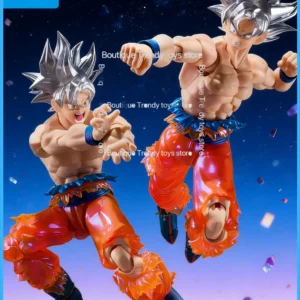 In Stock BANDAI Original S.H.Figuarts DRAGON BALL SON GOKU ULTRA LNSTINCL SHF Action Figure Model Gift for Kid