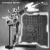 MechWarrior Multi-Jointed Movable Shapeshift Robot 3D Printed Mannequin Dummy 13 for Action Figure