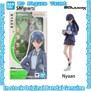 In stock Bandai S.H.Figuarts Gundam GQuuuuuuX Shuji Ito Nyaan Amate Yuzuriha (MACHU) Figures Model Genuine Boxed Toy Gift