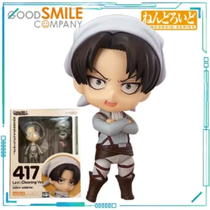 GSC Genuine NENDOROID Series Shingeki No Kyojin 1123 Zoe Hans 365 Mikasa Ackerman Q-version Humanoid and Movable Model Toys Gift
