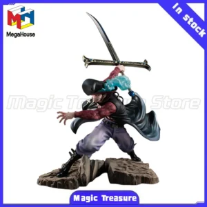 【MT】Original MegaHouse POP Maximum ONE PIECE DRACULE.MIHAWK 1/8 Scale Figure Toy Collection Ornament