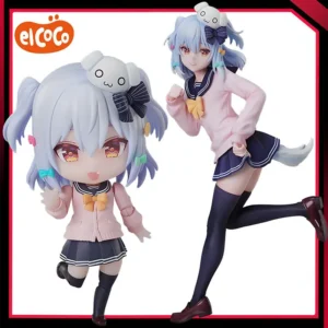 In Stock Original ElCOCO DFORM+ Vtuber NoriPro Inuyama Tamaki 1/7 Bishoujo Doll Anime Action Figure Model Collectible Toys Gift