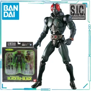 BANDAI SPIRITS Genuine S.I.C. Series MASKED RIDER BLACK RX S.I.C. CLASSICS2008 Vintage Toy Collectibles Children's Gifts