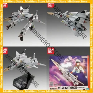 In Stock Original Bandai Banpresto Macross VF-4 Action Figure 1/12 Diecast Metal Display Collectible