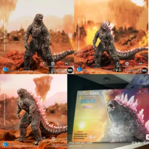 En stock HIYA Godzilla vs. King Kong 2 Empire Rise Pink Back EBG0412 Anime Figure Model Toy